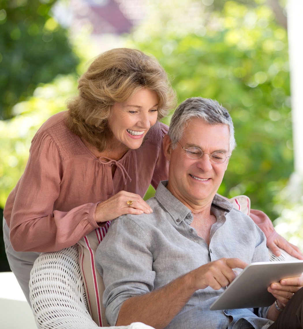 Eligible members reviewing custom care paths online